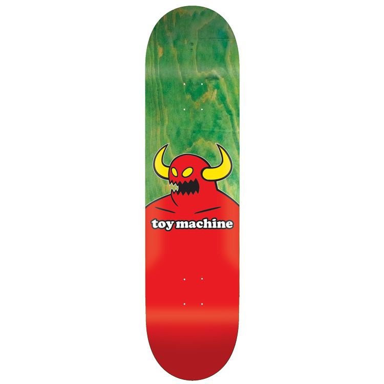 Toy Machine Monster Skateboard Deck - 8.0" - Assorted Colors - Invisible Board Shop