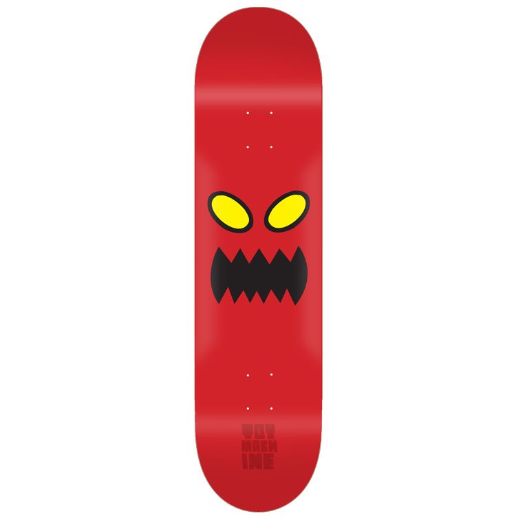 Toy Machine Monster Face Skateboard Deck 8.0" - Invisible Board Shop