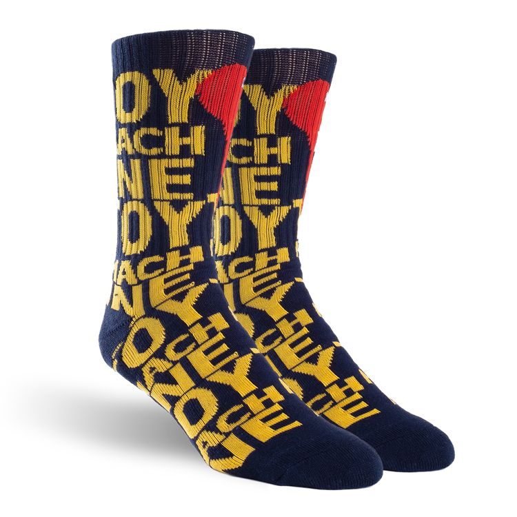 Toy Machine New Blood Socks - Navy - Invisible Board Shop
