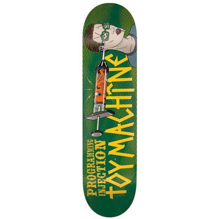 Toy Machine Programming Injection Skateboard Deck - 8.0" - Invisible Board Shop