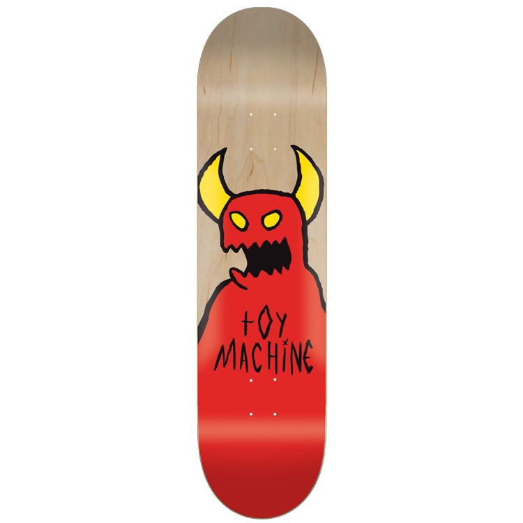 Toy Machine Sketchy Monster Skateboard Deck - 8.38" - Invisible Board Shop