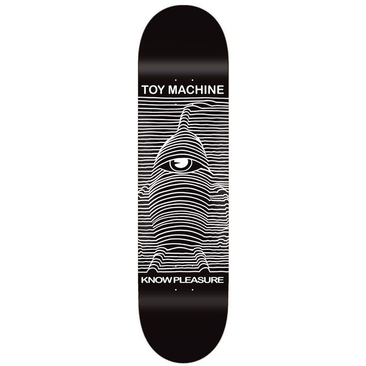 Toy Machine Toy Division Skateboard Deck 8.0" - Invisible Board Shop
