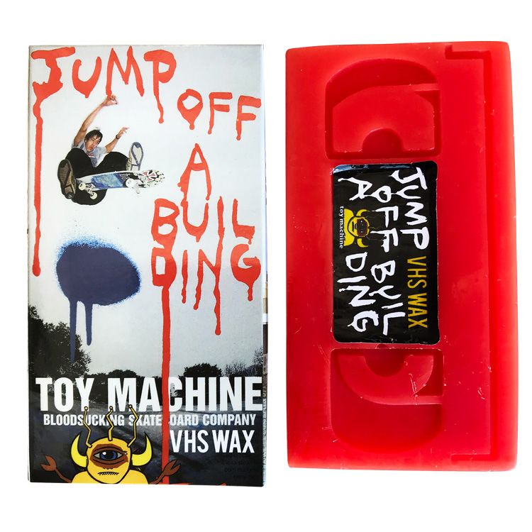 Toy Machine Jump Off a Building Skateboard Wax - Invisible Board Shop