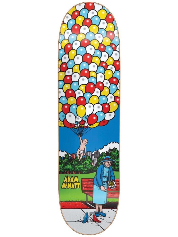 101 McNatt Balloons HT Skateboard Deck - 8.5" - Invisible Board Shop