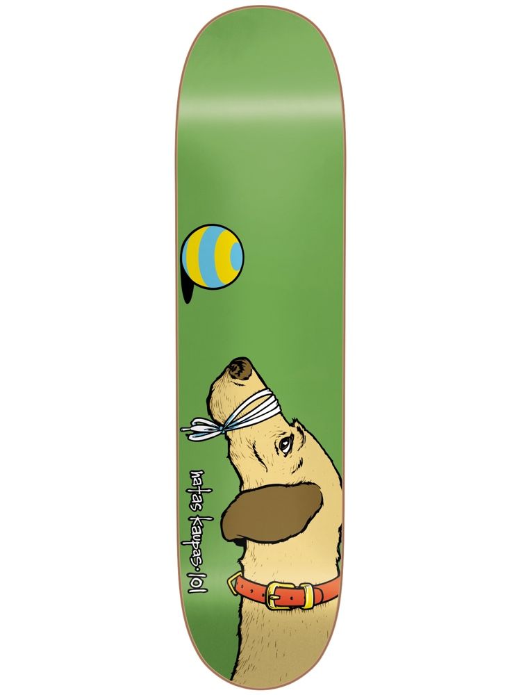 101 Natas Kaupas HT Skateboard Deck - 7.88" - Green - Invisible Board Shop