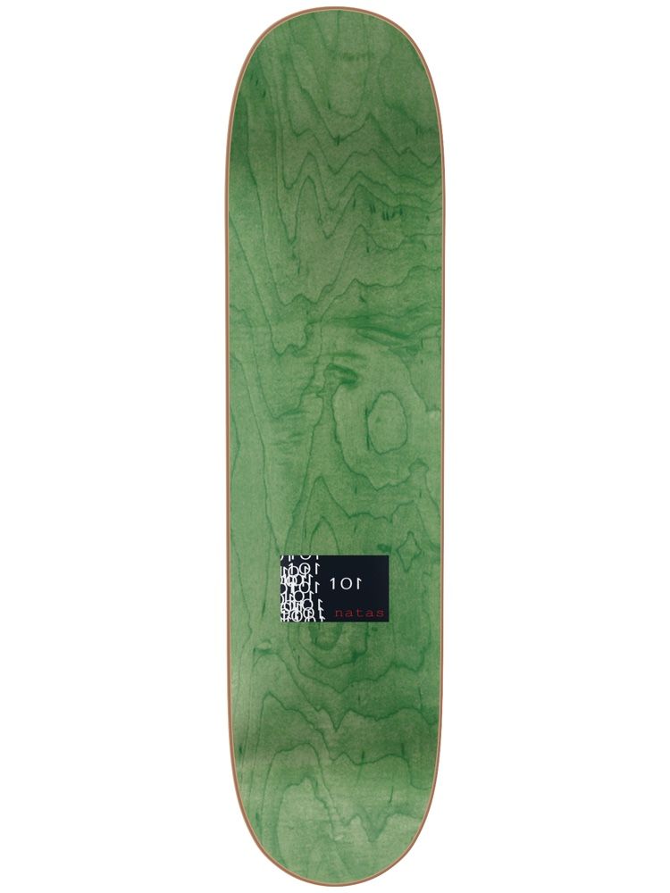 101 Natas Kaupas HT Skateboard Deck - 7.88" - Green - Invisible Board Shop