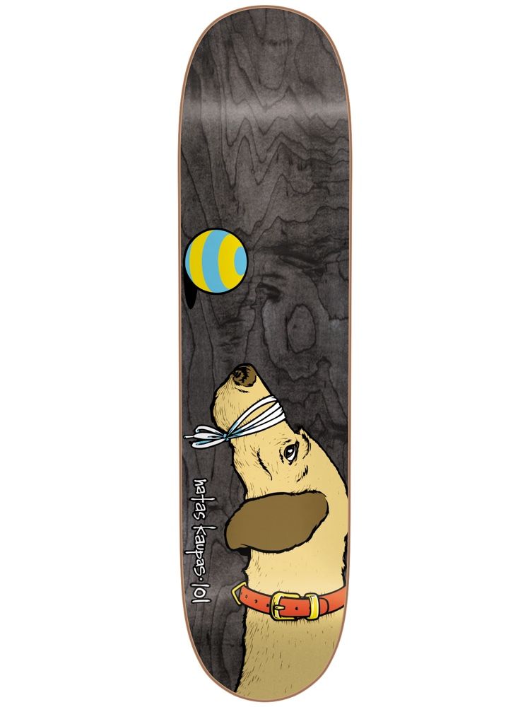 101 Natas Kaupas HT Skateboard Deck - 7.88" - Black - Invisible Board Shop