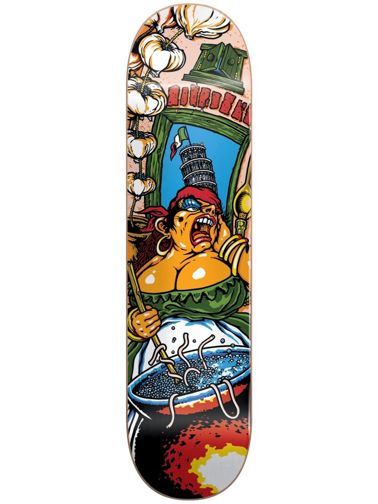 101 Geno Bel Paese HT Re-Issue Skateboard Deck 8.375" - Invisible Board Shop