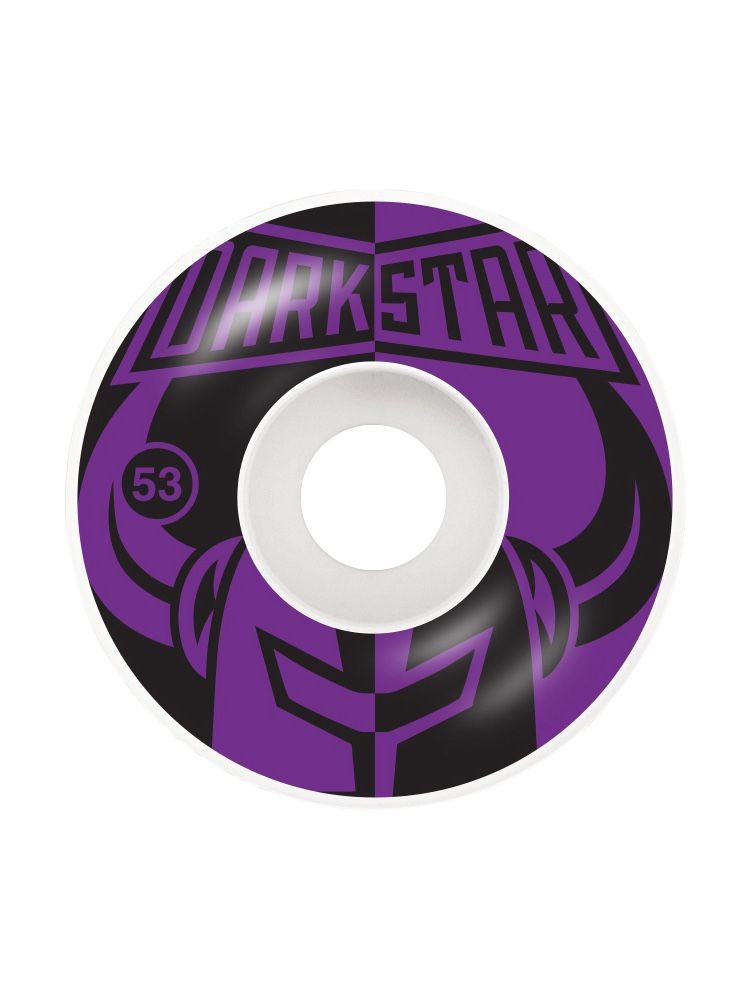 Darkstar Divide Skateboard Wheels Black/Purple - 53MM - Invisible Board Shop