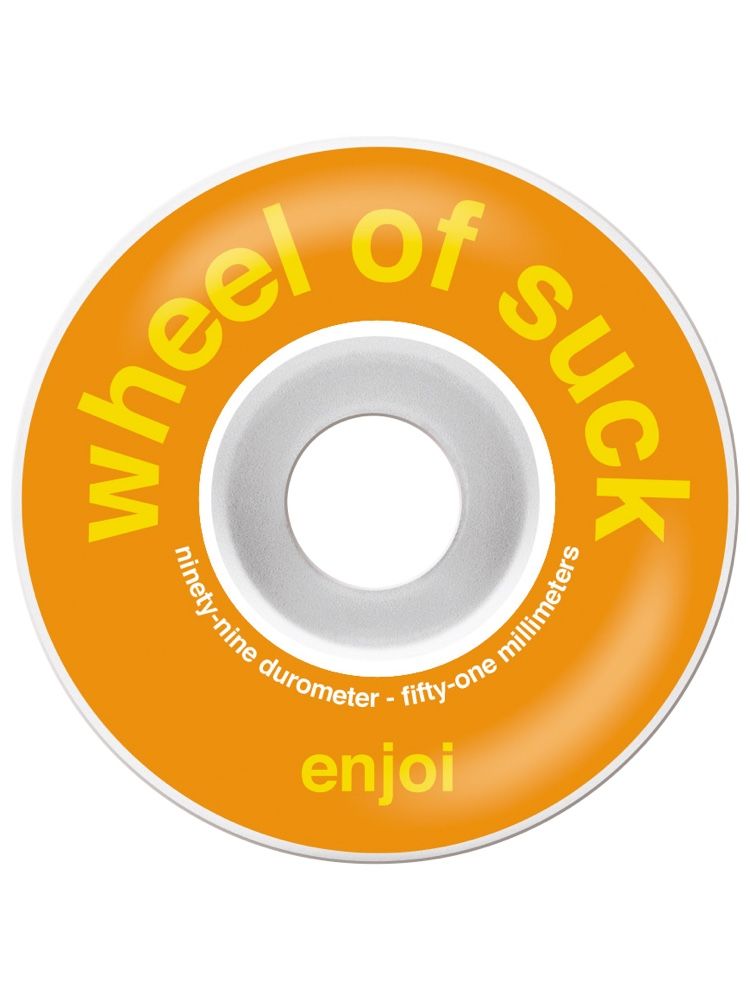 Enjoi Wheel of Suck Skateboard Wheels - 51MM - Invisible Board Shop