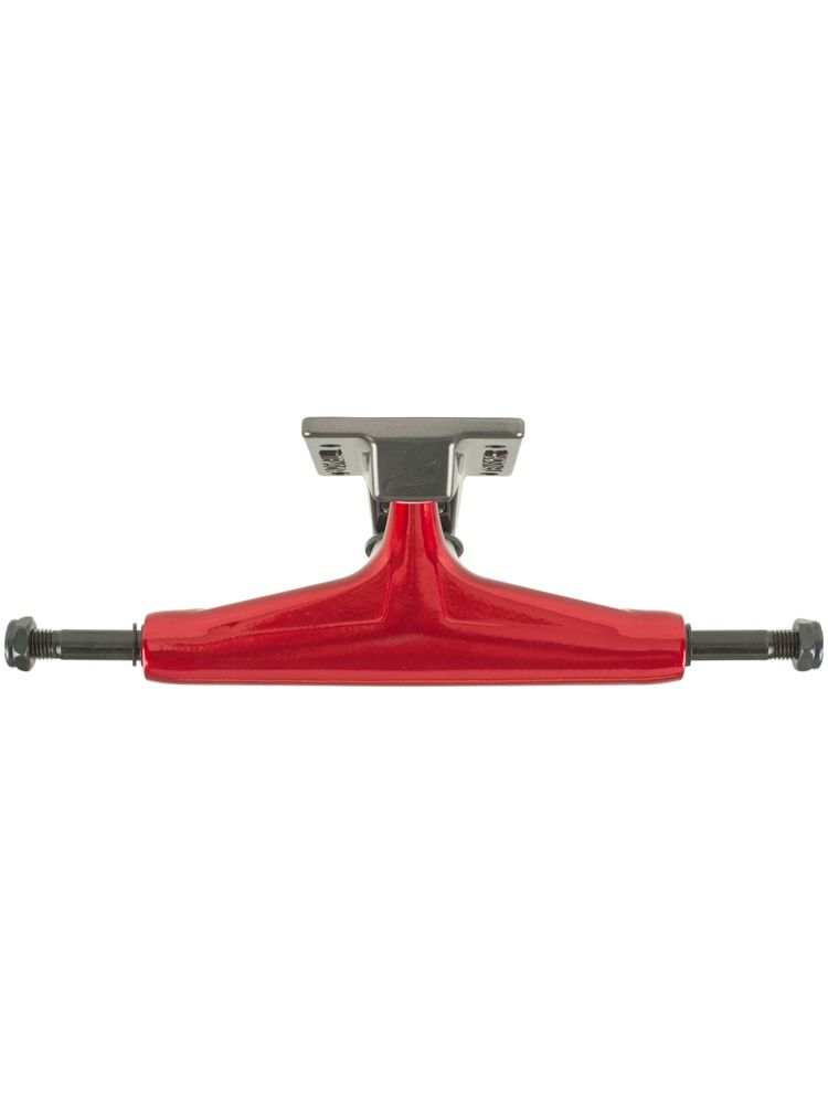 Tensor Mag Light Glossy Skateboard Truck - Gunmetal and Red - Invisible Board Shop