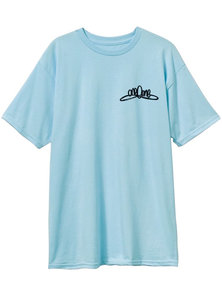 Heritage 101 Balloons T-Shirt - Baby Blue - Invisible Board Shop
