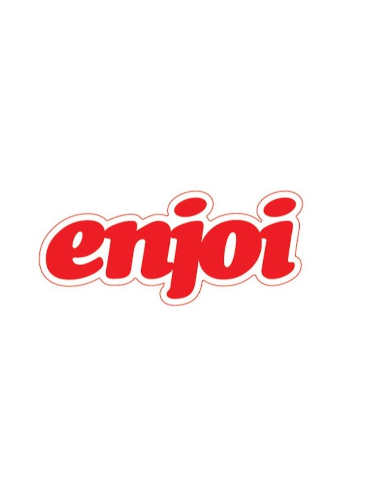 Enjoi Seventies Logo Sticker - Invisible Board Shop