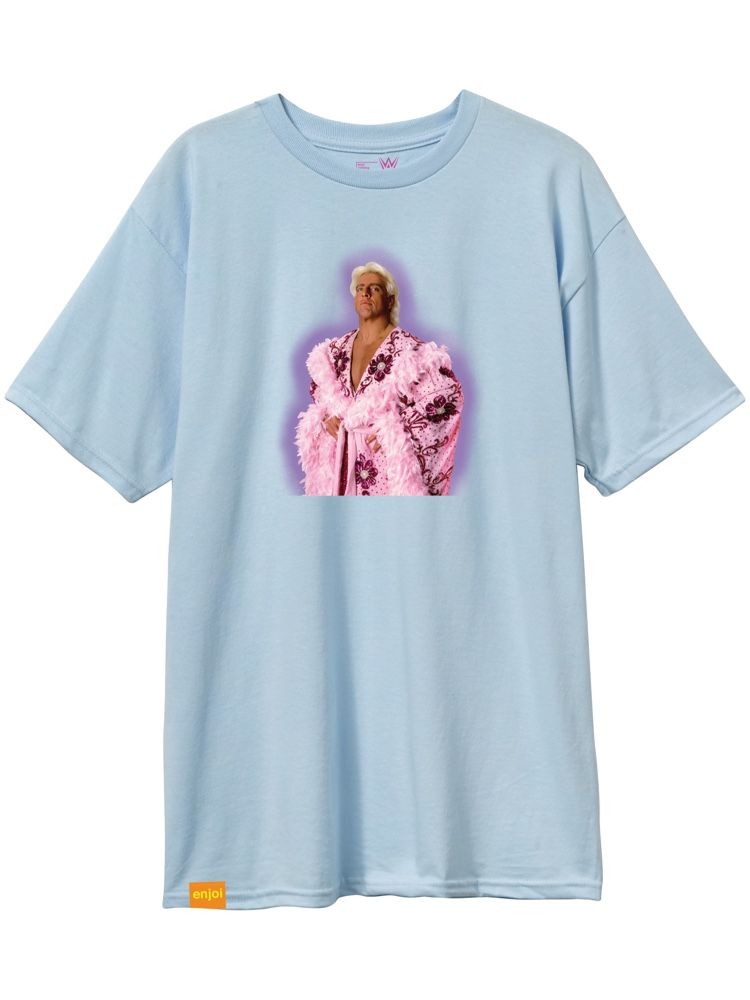 Enjoi Nature Boy Rick Flair Premium Short Sleeve T-Shirt - Blue - Invisible Board Shop