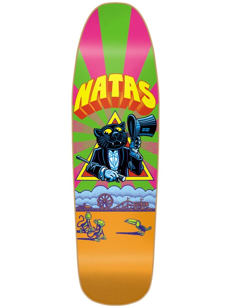 101 Natas Panther SP Re-Issue Shaped Skateboard Deck 9.25" - Invisible Board Shop