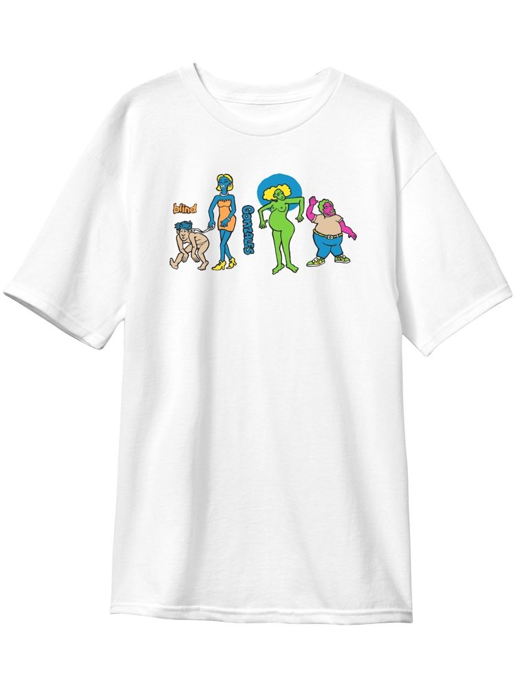 Blind Gonz Colored People - Black Short Sleeve - Invisible Board Shop