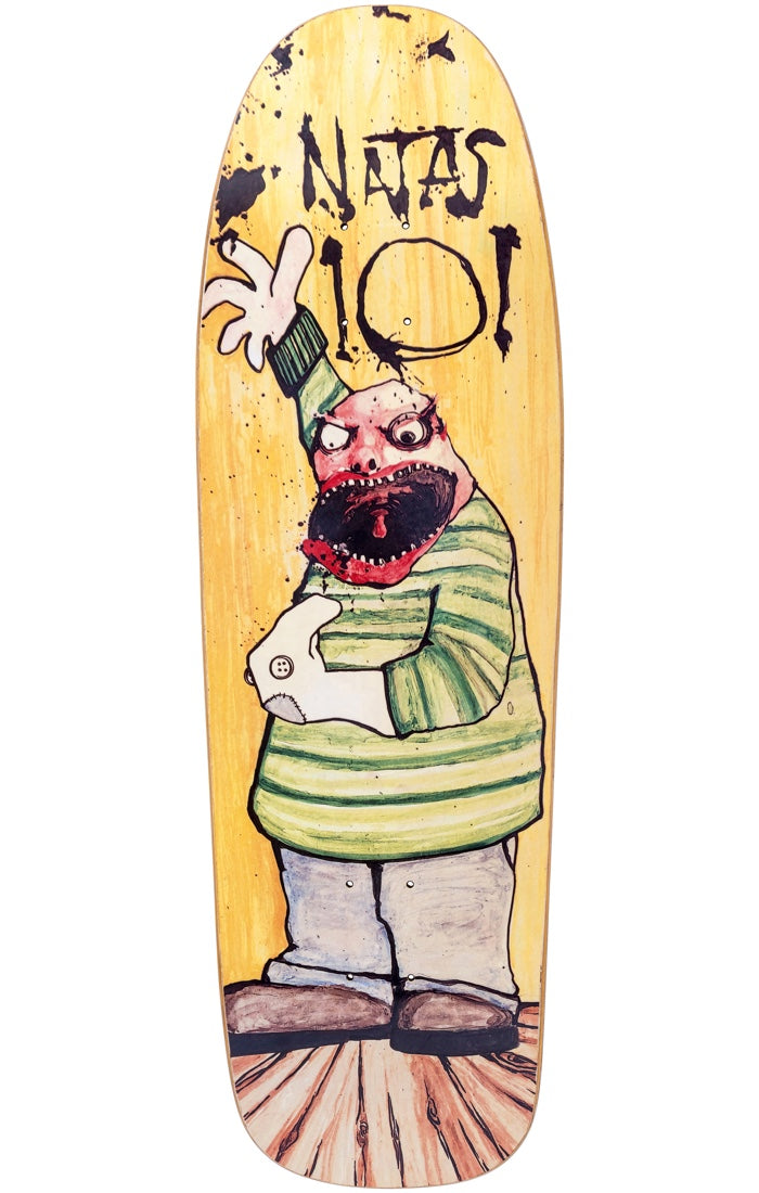 101 Natas Sock Puppet R7 Slick Skateboard Deck 9.6" - Invisible Board Shop