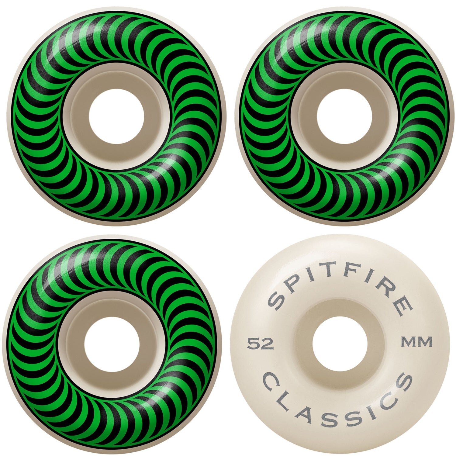 Spitfire Wheels 52mm Classics - Invisible Board Shop