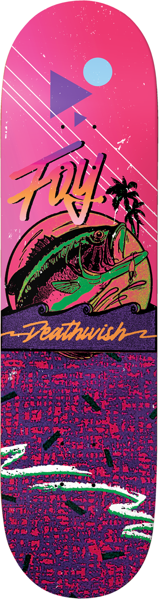 Deathwish Jamie Foy Pro Bass Skateboard Deck - 8.5"