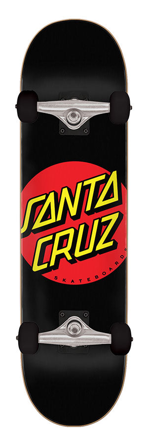 Santa CruzClassic Dot Full 8.00in x 31.25in Complete Skateboard - Invisible Board Shop