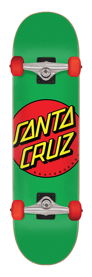 Santa Cruz Classic Dot Mid 7.80in x 31.00in  Complete Skateboard - Invisible Board Shop