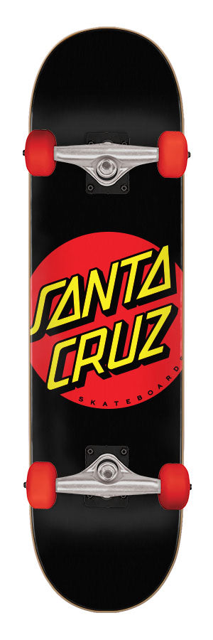 Santa Cruz Classic Dot Super Micro 7.25in x 27.00in Complete Skateboard - Invisible Board Shop