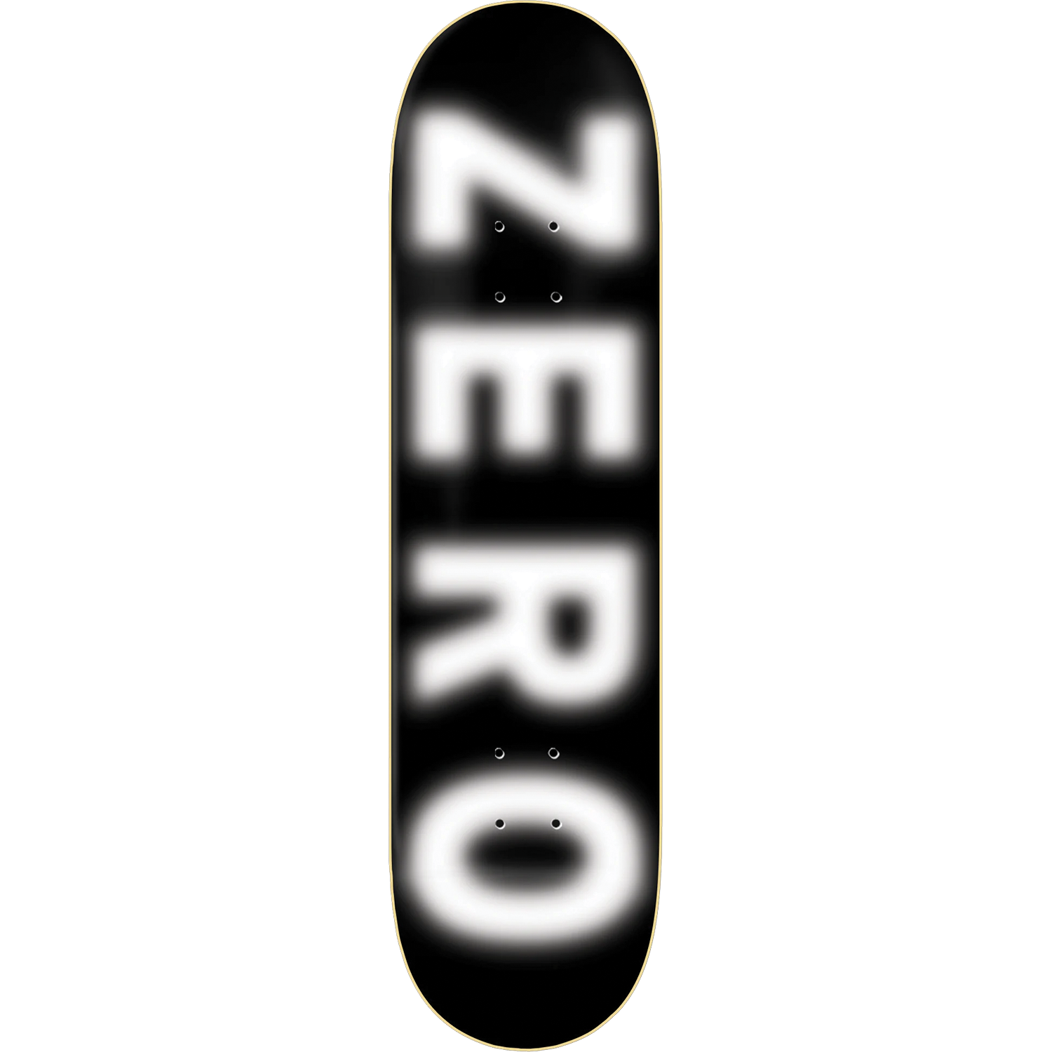 Zero logo blur Deck 8.25 - Invisible Board Shop