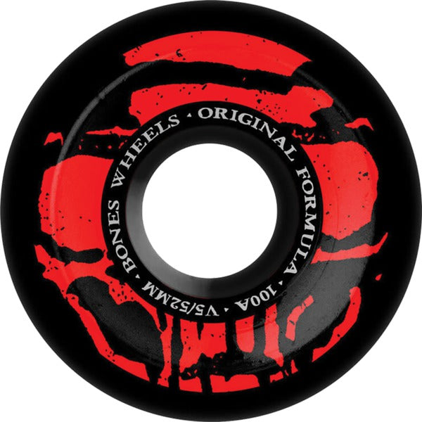 Bones Mummy Skulls OG Formula Wheels V5 Sidecut 100a 52mm