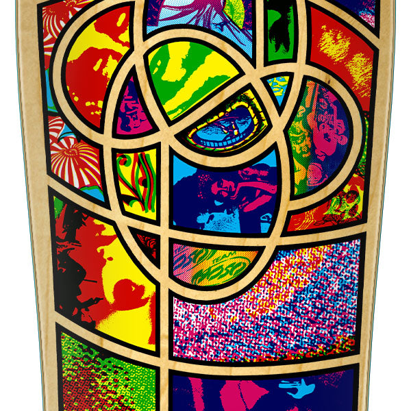 Santa Cruz Skateboard Deck Hosoi Irie Eye Reissue 9.95 in x 29.59 in