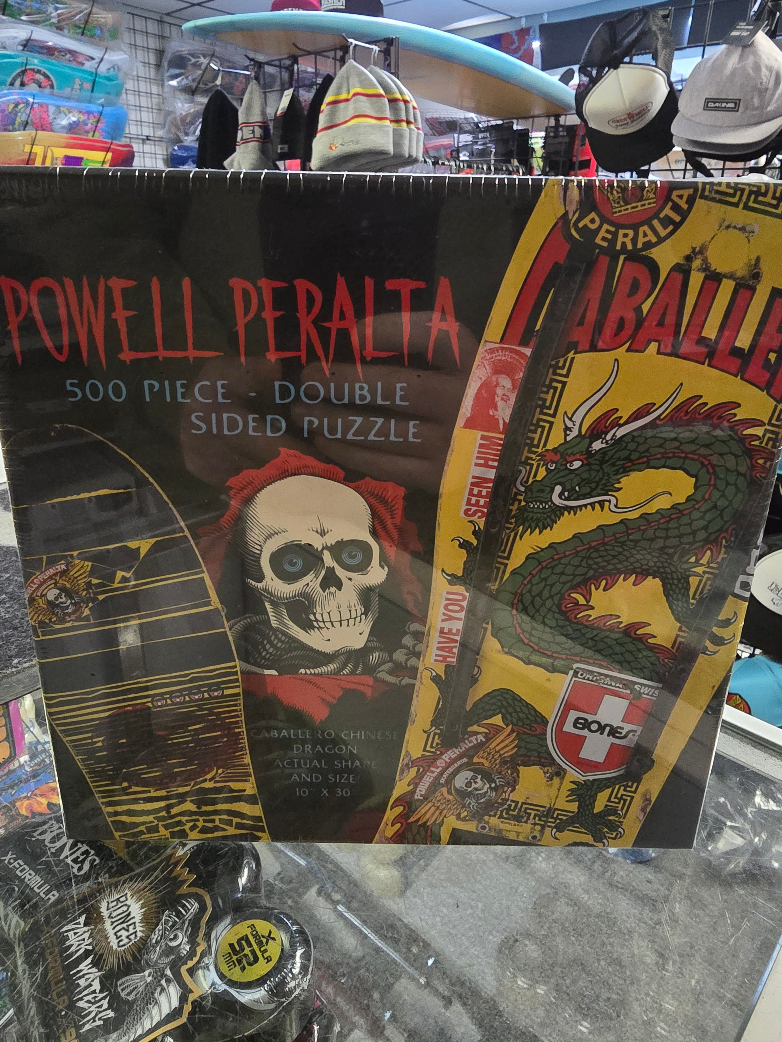 Powell Peralta Yellow Caballero Chinese Dragon Skateboard Puzzle