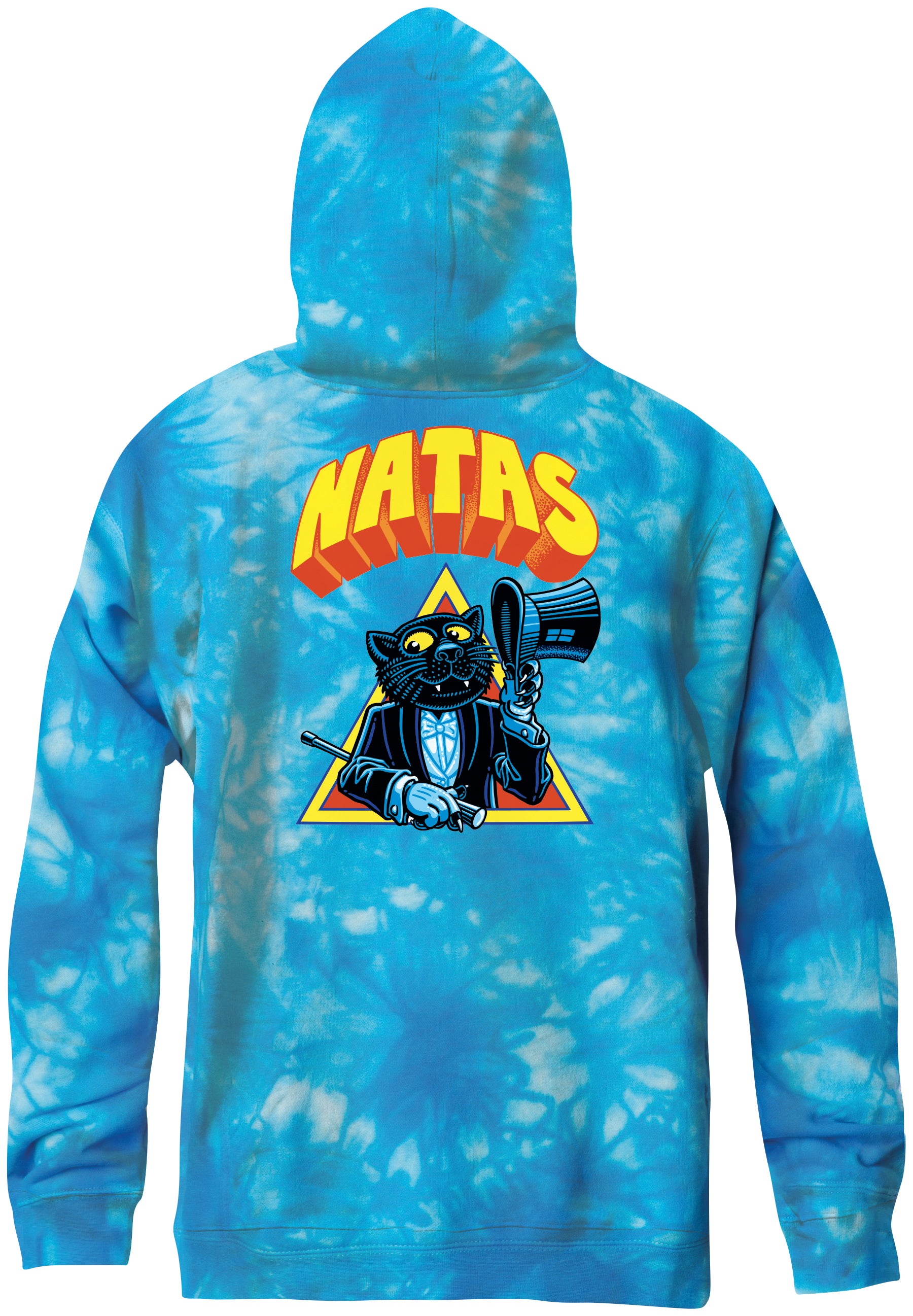 Heritage 101 Natas Panther Hoodie - Vintage Blue - Invisible Board Shop