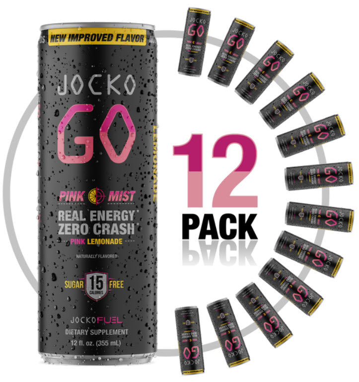 Pink Jocko Jocko Go Pink Mist Lemonade - Case