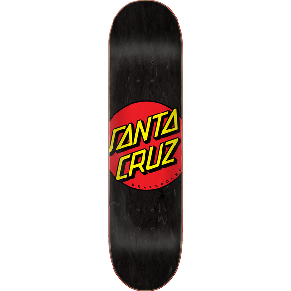 Santa Cruz Classic Dot Matte Skateboard Deck 8.25