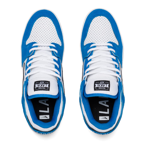 Lakai Telford Low Moroccan Blue Suede Skateboard Shoes