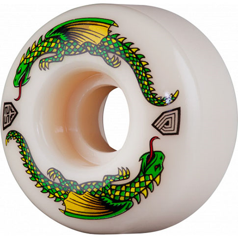 Powell Dragon Formula Skateboard Wheels Green Dragon 52 MM 93A - Invisible Board Shop